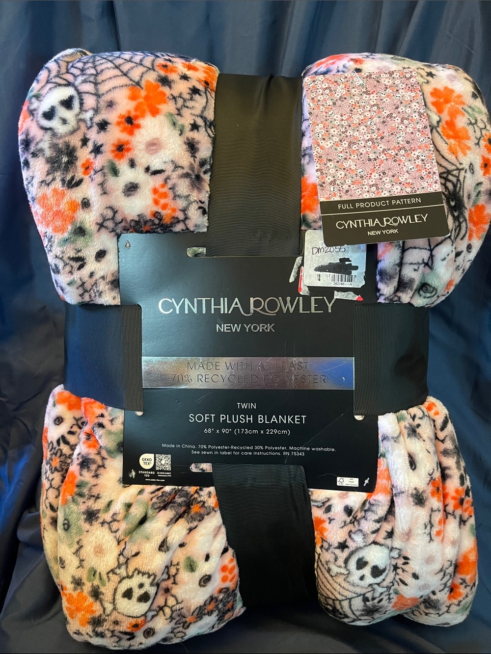 Halloween Themed Soft Plush Blanket - Cynthia Rowley